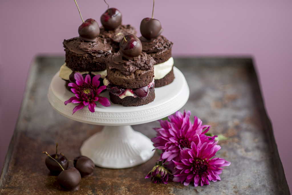 Mini Black Forest Cakes | Crazy Kitchen