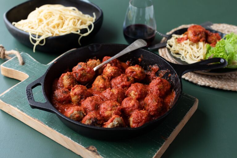 Fennel- pork meatballs