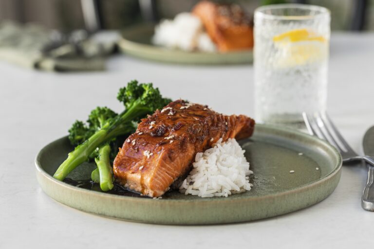 Teryaki Salmon (dates)