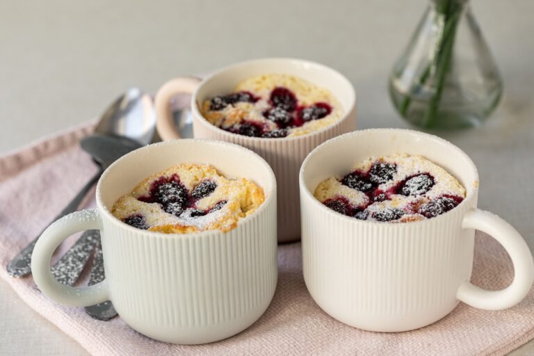 Lemon and Berry pudding