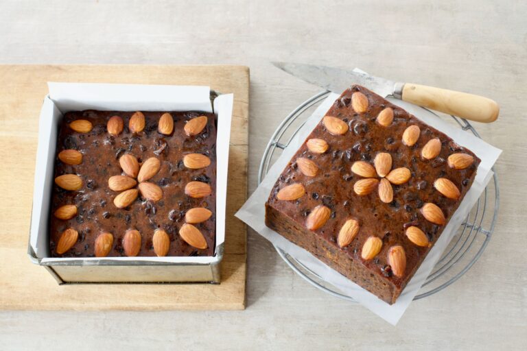 Last minute fruitcake