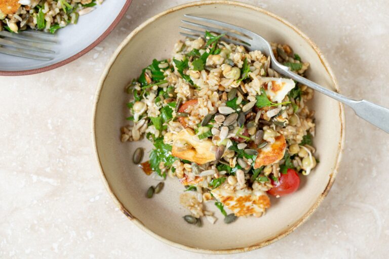 Crunchy Brown Rice Salad