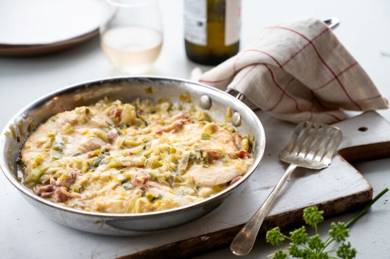 Chicken and leek